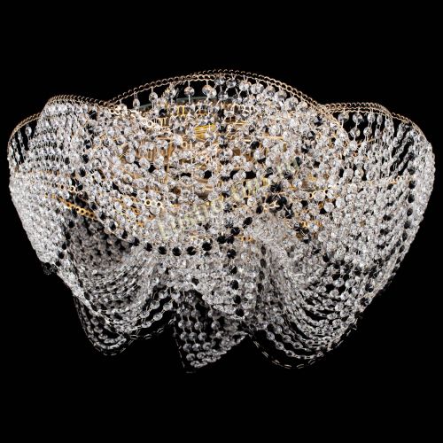 Люстра Галактика №4 черная в Кирове Гусь Хрустальный