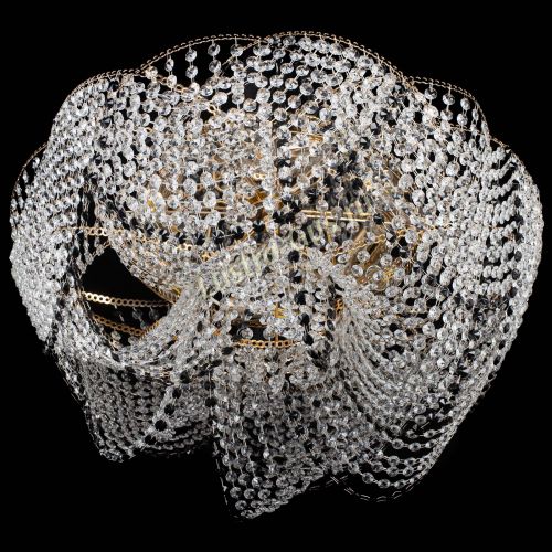 Люстра Галактика №4 черная в Кирове Гусь Хрустальный