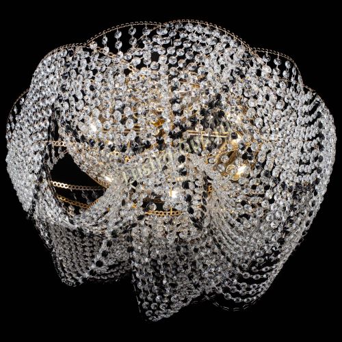 Люстра Галактика №4 черная в Кирове Гусь Хрустальный