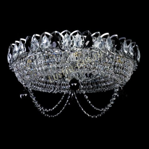 Люстра Глория №1 черная в Кирове Гусь Хрустальный