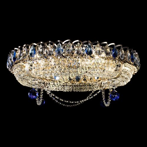 Люстра Глория №1 синяя в Кирове Гусь Хрустальный