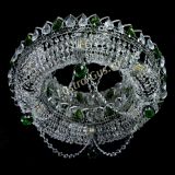 Люстра Глория №1 зеленая в Кирове