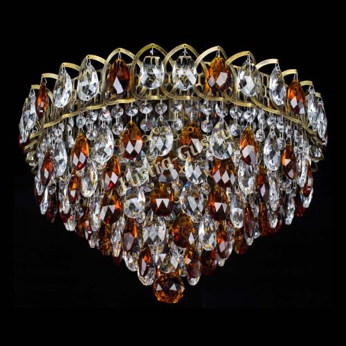 Люстра Грация №1 под бронзу чайная в Кирове Гусь Хрустальный