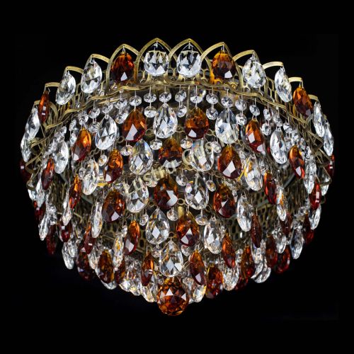 Люстра Грация №1 под бронзу чайная в Кирове Гусь Хрустальный