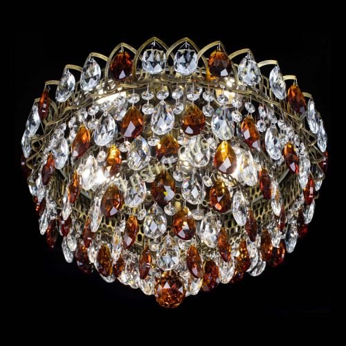 Люстра Грация №1 под бронзу чайная в Кирове Гусь Хрустальный