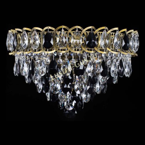 Люстра Грация №1 под бронзу черная в Кирове Гусь Хрустальный