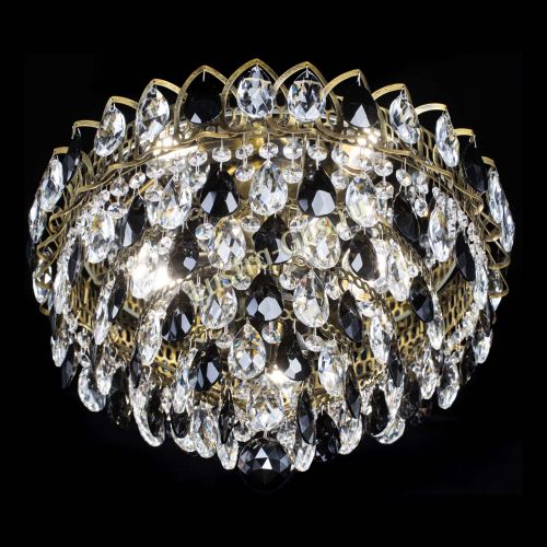 Люстра Грация №1 под бронзу черная в Кирове Гусь Хрустальный