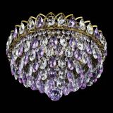 Люстра Грация №1 под бронзу фиолетовая в Кирове