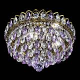 Люстра Грация №1 под бронзу фиолетовая в Кирове