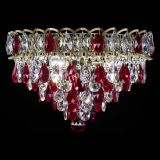 Люстра Грация №1 под бронзу красная в Кирове