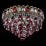 Люстра Грация №1 под бронзу красная в Кирове