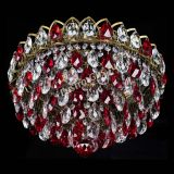 Люстра Грация №1 под бронзу красная в Кирове