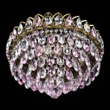 Люстра Грация №1 под бронзу розовая в Кирове