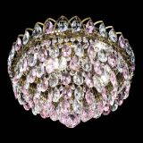 Люстра Грация №1 под бронзу розовая в Кирове