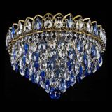 Люстра Грация №1 под бронзу синяя в Кирове