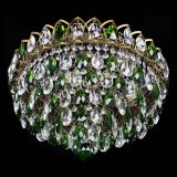 Люстра Грация №1 под бронзу зеленая в Кирове