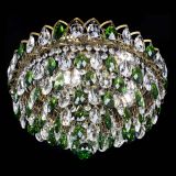 Люстра Грация №1 под бронзу зеленая в Кирове