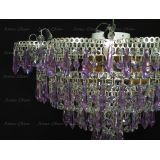 Люстра Ромашка Хризантема фиолетовая большой карашдаш в Кирове