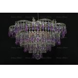 Люстра Ромашка Хризантема фиолетовая большой карашдаш в Кирове