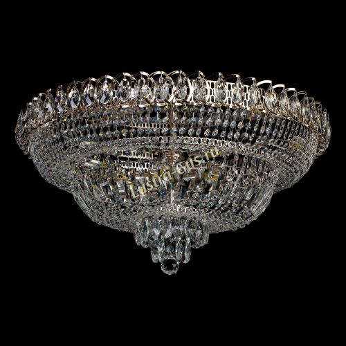 Люстра Хрустальный Каскад №1  в Кирове Гусь Хрустальный