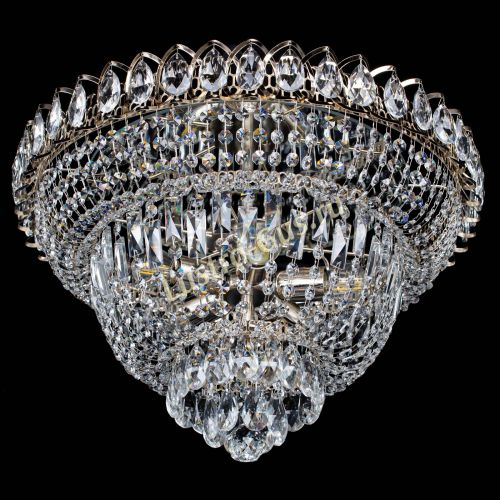 Люстра Хрустальный Каскад №1  в Кирове Гусь Хрустальный