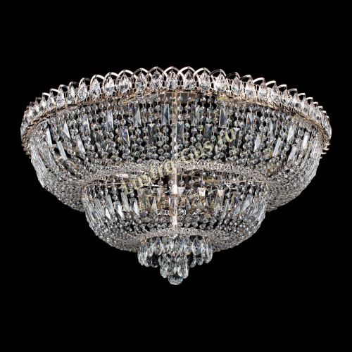 Люстра Хрустальный Каскад №15 с пластинками в Кирове Гусь Хрустальный