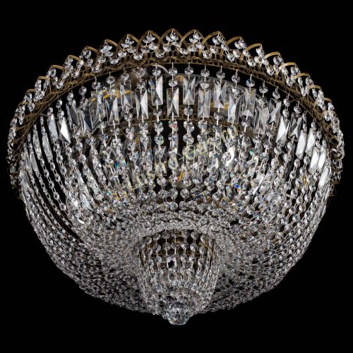 Люстра Хрустальный Каскад №2 под бронзу в Кирове Гусь Хрустальный