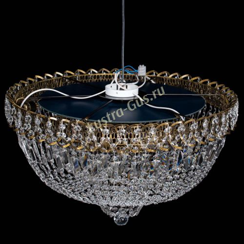 Люстра Хрустальный Каскад №2 под бронзу в Кирове Гусь Хрустальный
