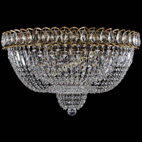 Люстра Хрустальный Каскад №2 журавлик под бронзу в Кирове Гусь Хрустальный