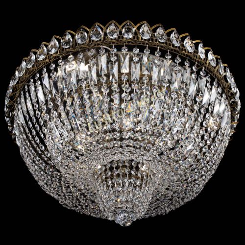 Люстра Хрустальный Каскад №2 журавлик под бронзу в Кирове Гусь Хрустальный