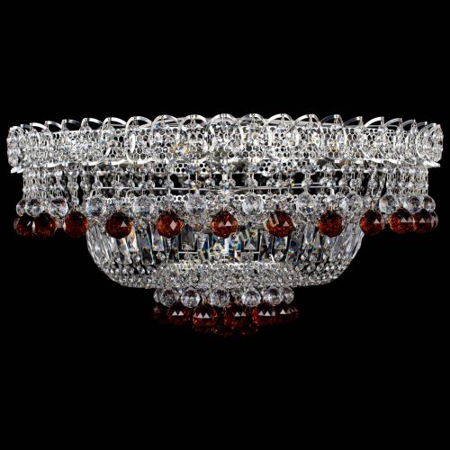 Люстра Хрустальный каскад №3 Шар чайная в Кирове Гусь Хрустальный