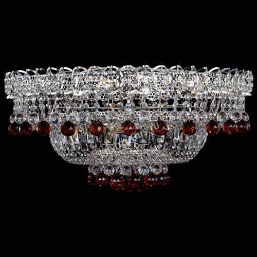 Люстра Хрустальный каскад №3 Шар чайная в Кирове Гусь Хрустальный