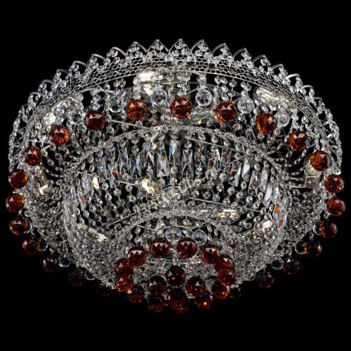 Люстра Хрустальный каскад №3 Шар чайная в Кирове Гусь Хрустальный