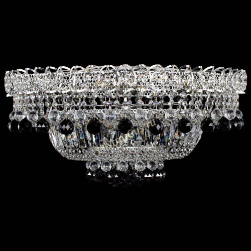 Люстра Хрустальный каскад №3 Шар черная в Кирове Гусь Хрустальный