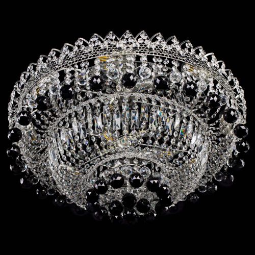 Люстра Хрустальный каскад №3 Шар черная в Кирове Гусь Хрустальный