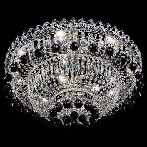 Люстра Хрустальный каскад №3 Шар черная в Кирове Гусь Хрустальный