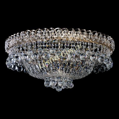 Люстра Хрустальный каскад №3 Шар 700 мм в Кирове Гусь Хрустальный