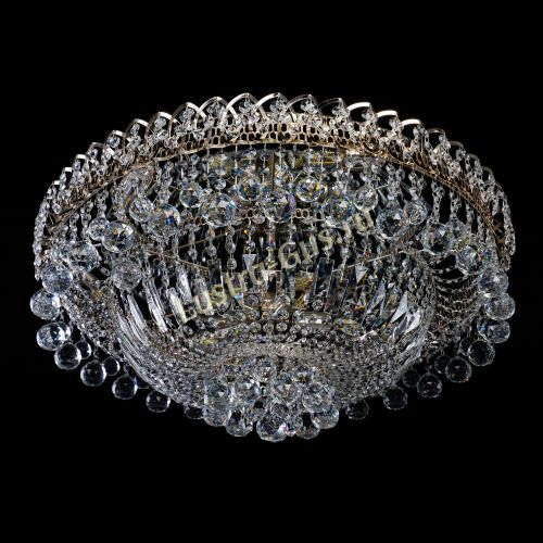 Люстра Хрустальный каскад №3 Шар 700 мм в Кирове Гусь Хрустальный