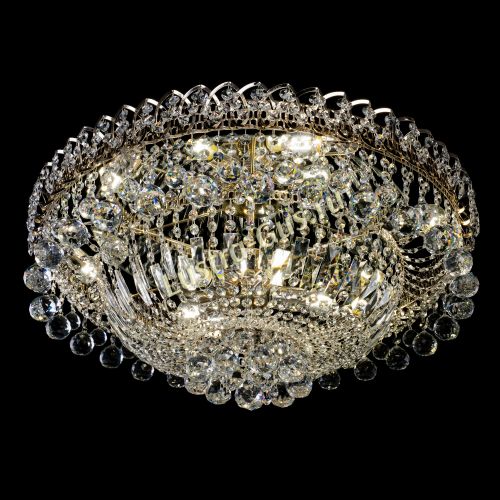 Люстра Хрустальный каскад №3 Шар 700 мм в Кирове Гусь Хрустальный