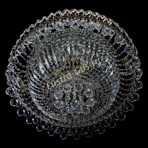 Люстра Хрустальный каскад №3 Шар 700 мм в Кирове Гусь Хрустальный