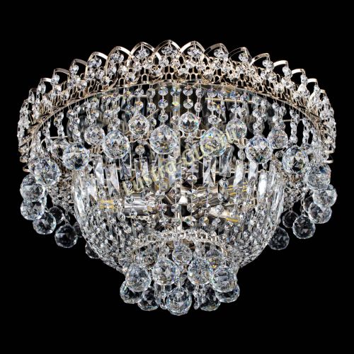 Люстра Хрустальный каскад №3 Шар в Кирове Гусь Хрустальный