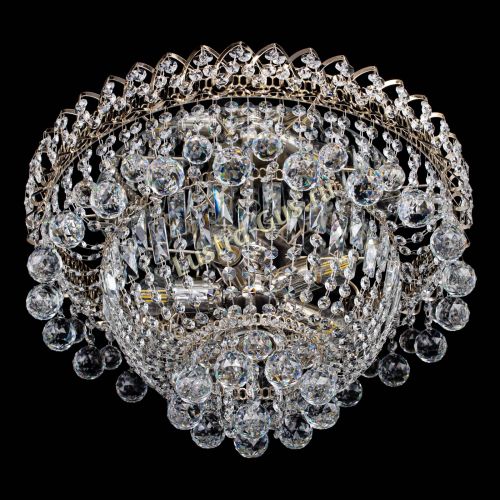 Люстра Хрустальный каскад №3 Шар в Кирове Гусь Хрустальный