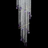 Люстра Хрустальный Каскад №5 фиолетовый в Кирове