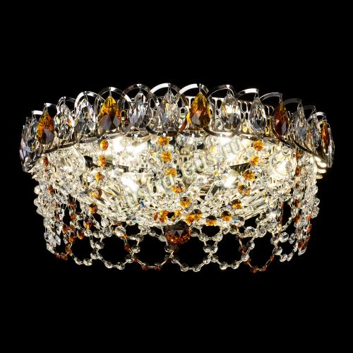 Люстра Хрустальный Каскад Ажур чайный в Кирове Гусь Хрустальный