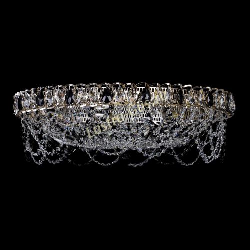 Люстра Каскад Ажур 700 мм черный в Кирове Гусь Хрустальный