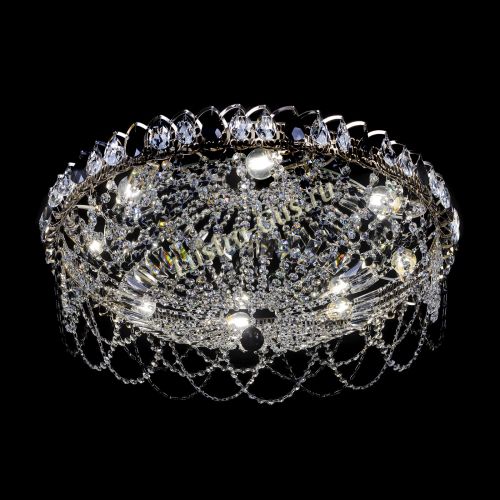 Люстра Каскад Ажур 700 мм черный в Кирове Гусь Хрустальный