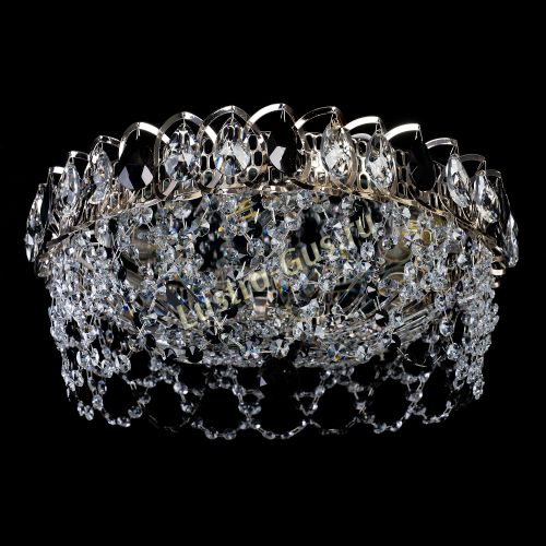 Люстра Хрустальный Каскад Ажур черный в Кирове Гусь Хрустальный