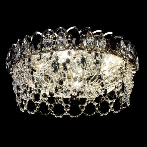 Люстра Хрустальный Каскад Ажур черный в Кирове Гусь Хрустальный