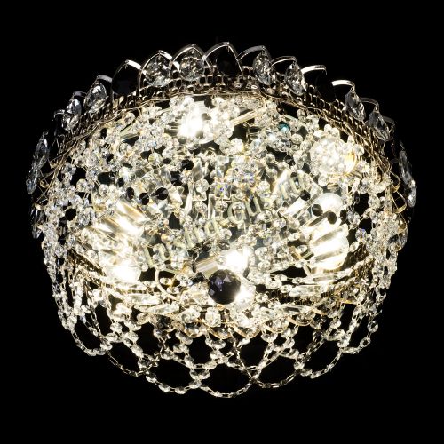 Люстра Хрустальный Каскад Ажур черный в Кирове Гусь Хрустальный