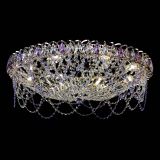 Люстра Каскад Ажур 700 мм фиолетовый в Кирове